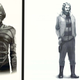 Concept art shows two sci-fi characters from Valve's never-released space game.